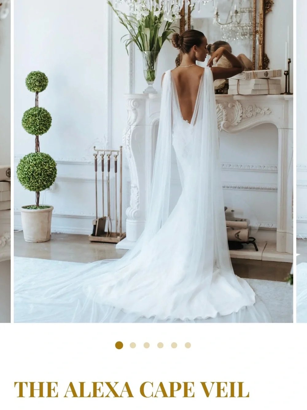 The Alexa Cape Veil